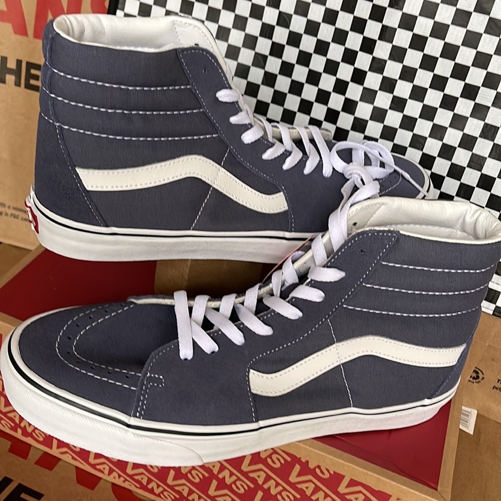 Vans Sk8-Hi Grisaille/True White Men’s sneakers - Picture 11 of 16